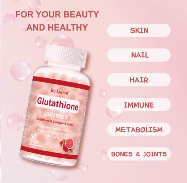 Glutathione Collagen Gummies Grapefruit Flavor - Image 3