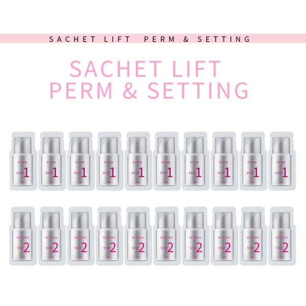 ICONSIGN 10 Pairs Pouch Eyelash Perm Lotion Lashes Lift Quick Perming 5 To 8 Minutes Beauty Makeup Tools - Image 7